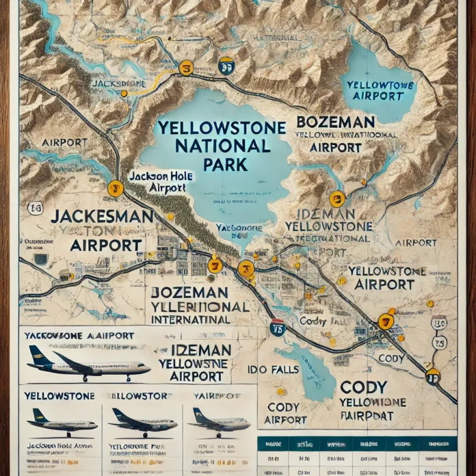Fly Into for Yellowstone National Park