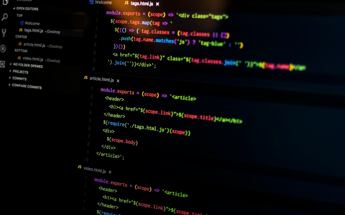 Developer using AI coding agents to edit code across multiple files